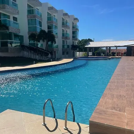 Mar E Sol Residencial 2 Quartos Com Ar Condicionado,500 Metros Da Praia De Jacuma Conde  Exterior photo