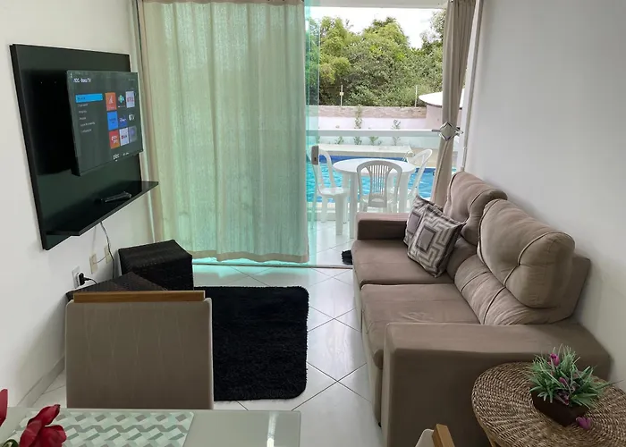 Mar E Sol Residencial 2 Quartos Com Ar Condicionado,500 Metros Da Praia De Jacuma