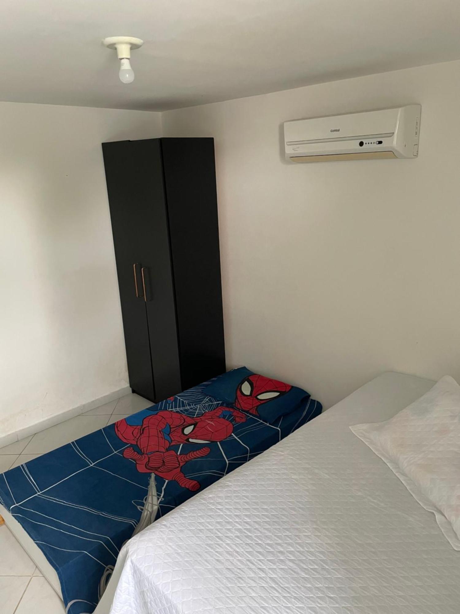 Apartment Mar E Sol Residencial 2 Quartos Com Ar Condicionado,500 Metros Da De Jacuma